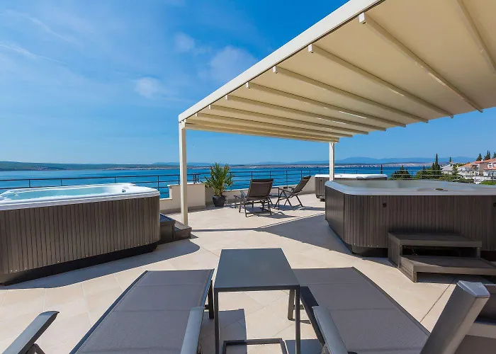 Exquisites Nur 100 Meter Zum Mit Sauna, Whirlpool, Meerblick